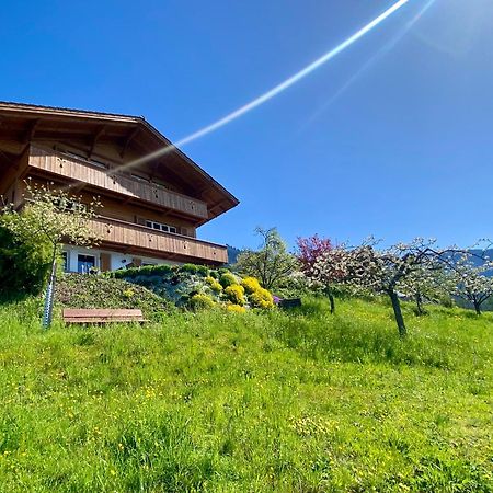 Chalet Egglen "Typical Swiss House, Best Views, Private Jacuzzi" Sigriswil Luaran gambar